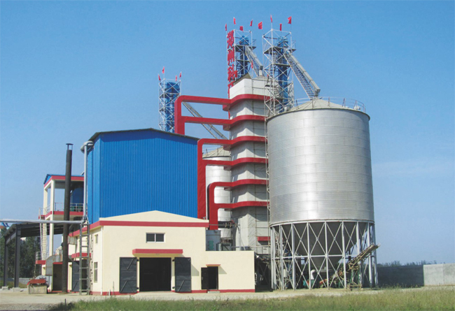 中儲糧荊門直屬庫沙洋直管庫稻谷干燥系統