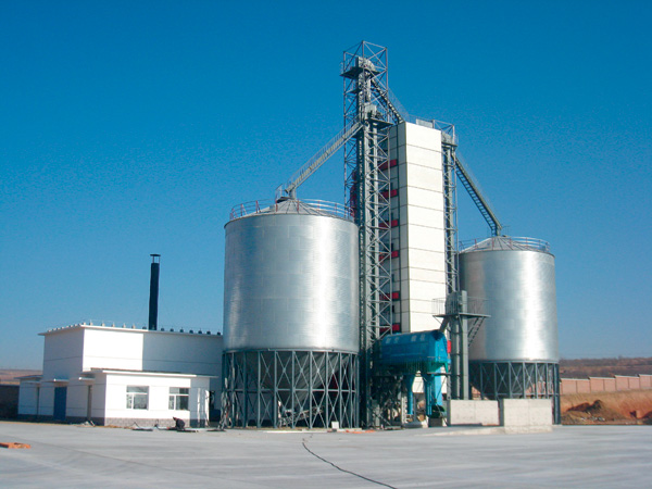 中儲糧赤峰直屬庫500t玉米烘干系統